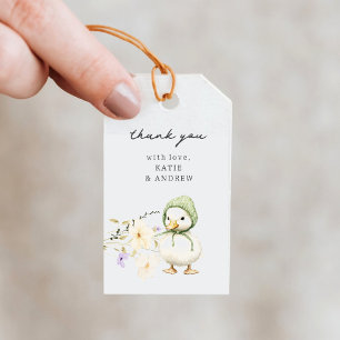 Dankeschön-Geschenkanhänger für Baby-Party Kleine  Geschenkanhänger