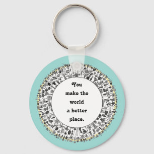 Dankeschön-Geschenke für Freiwillige Schlüsselanhänger