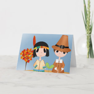 Dankeschön-Grußkarte Feiertagskarte