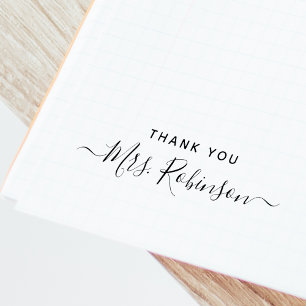Dankeschön Handschrift Permastempel
