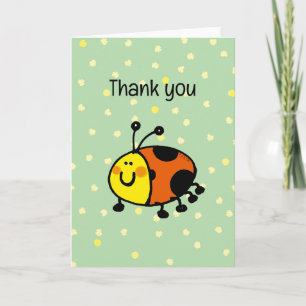 Dankeschön (Happy Bug Card) Karte