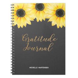 Dankeschön Journal - Sunflower Journal Notizblock