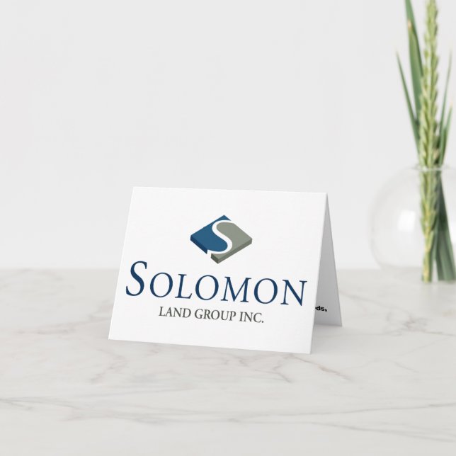 Dankeschön Karte (Vorderseite)