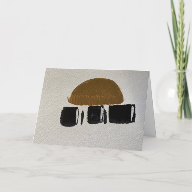 Dankeschön Karte (Vorderseite)