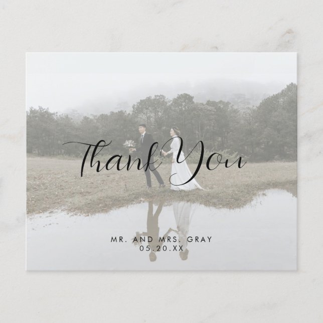 Dankeschön Karte (Vorderseite)