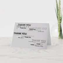 Dankeschön Karte