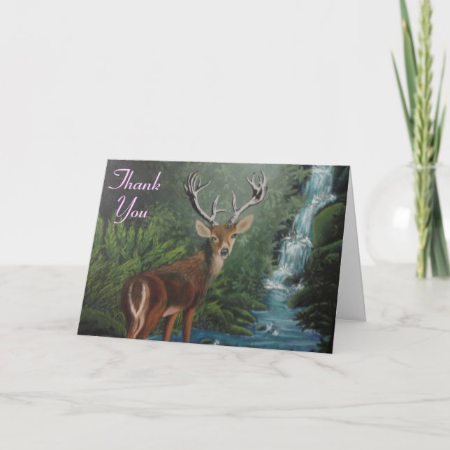 Dankeschön Karte (Vorderseite)