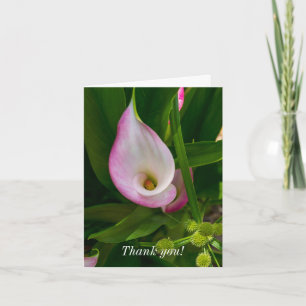 Dankeschön Karte - Calla Roll