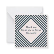 Dankeschön-Karte für Lehrer