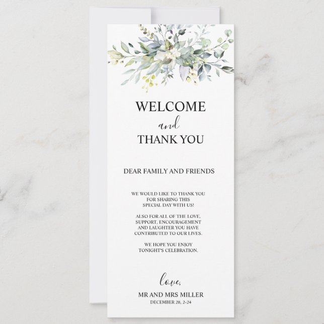 Dankeschön Karte, Schreibtisch Danke Karte (Vorderseite)