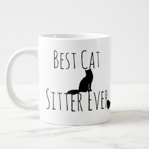 Dankeschön Katzenbetreuer Typografie Vielen Dank Jumbo-Tasse