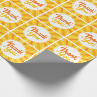 Dankeschön-Muster-Geschenkverpackungspapierrolle Geschenkpapier