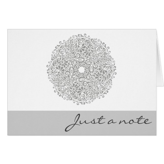 Dankeschön Note Card (Vorderseite (Horizontal))