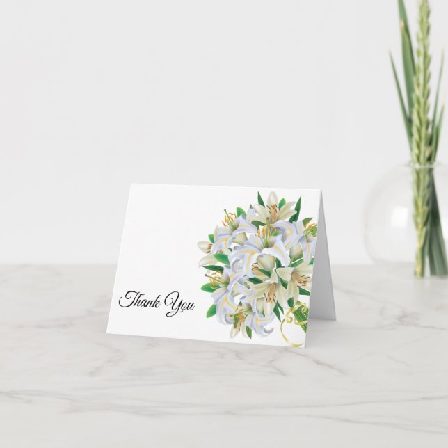 Dankeschön Note Card Dankeskarte (Vorderseite)