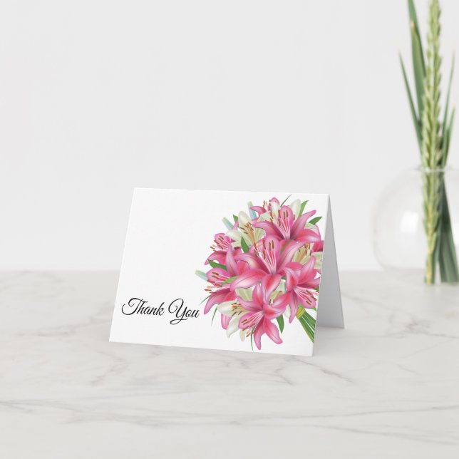 Dankeschön Note Card Dankeskarte (Vorderseite)