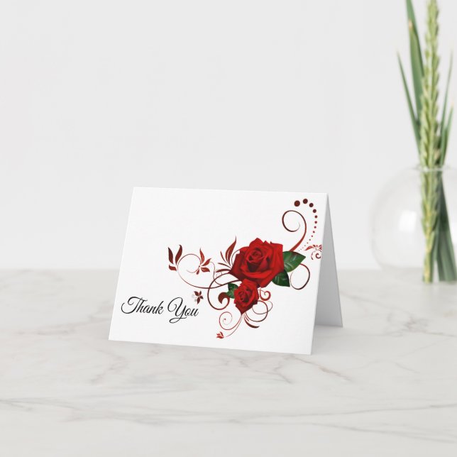 Dankeschön Note Card Dankeskarte (Vorderseite)