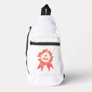 Dankeschön Nummer Eins Mama Gewinner Preisband Crossbody Bag