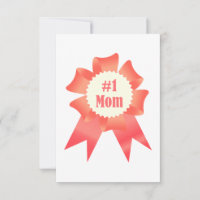 Dankeschön Nummer Eins Mama Gewinner Preisband