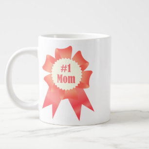Dankeschön Nummer Eins Mama Gewinner Preisband Jumbo-Tasse