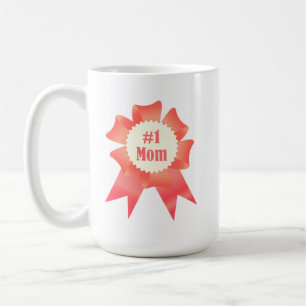 Dankeschön Nummer Eins Mama Gewinner Preisband Kaffeetasse