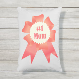 Dankeschön Nummer Eins Mama Gewinner Preisband Kissen Für Draußen