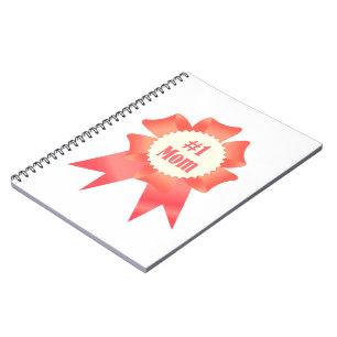 Dankeschön Nummer Eins Mama Gewinner Preisband Notizblock