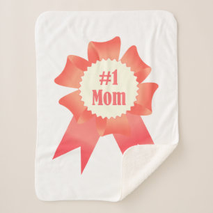 Dankeschön Nummer Eins Mama Gewinner Preisband Sherpadecke
