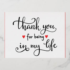 Dankeschön Postkarte