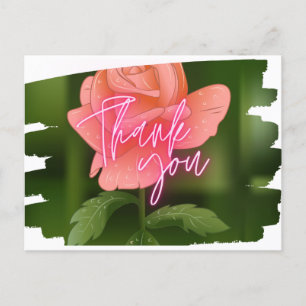 Dankeschön-Postkarte Postkarte