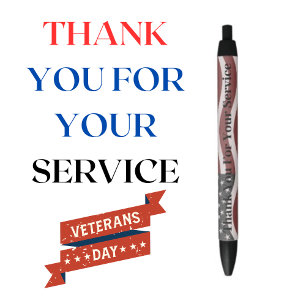 Dankeschön Service Veterans Day Stift