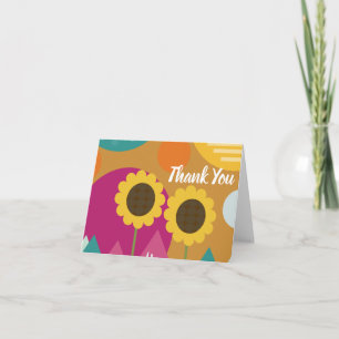 Dankeschön Sonnenschein Sonnenblumen Party Karten