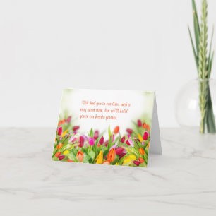 Dankeschön Sympathy Card Dankeskarte