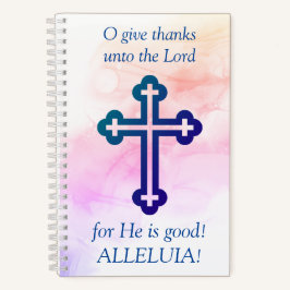 Dankeschön-Tagebuch - O danke an den Herrn Notizbuch