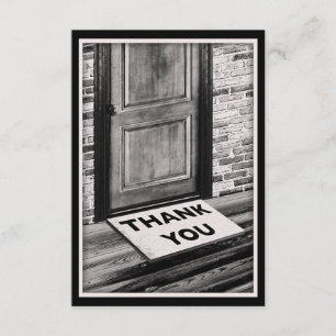 Dankeschön Türmatte Foto Einladung