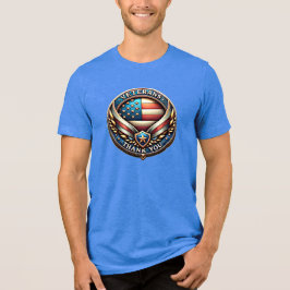 Dankeschön US-Veteranen-Appreciation Tri-Blend Shirt