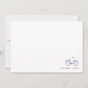 Dankeskarte für eine Radtour