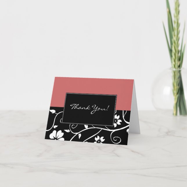 Dankeskarte! -Hochzeit Dankeskarte (Vorderseite)