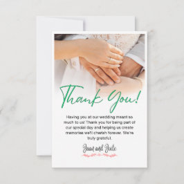 Dankeskarten Dankeskarte