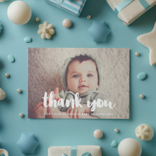 Dankeskarten für Baby Shower Dankeskarte
