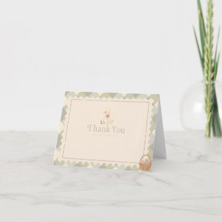 Dankeskarten für Baby Shower 'Dummer kleiner Gänse Dankeskarte