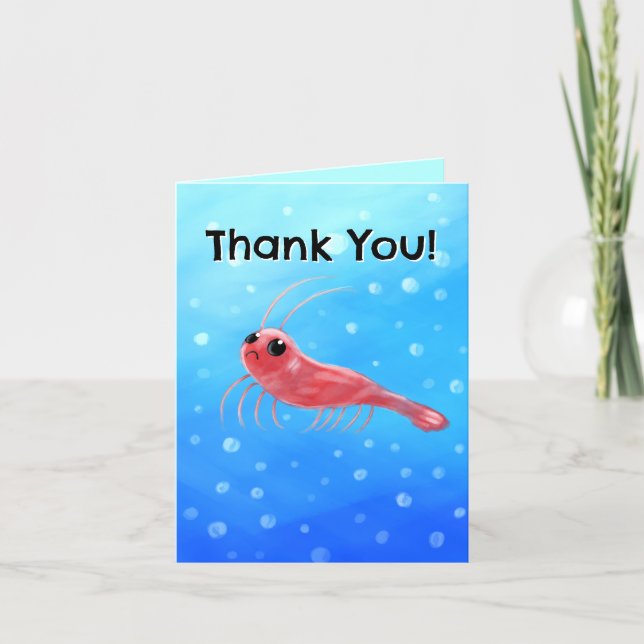 Dankeskarten (Krill) Karte (Vorderseite)