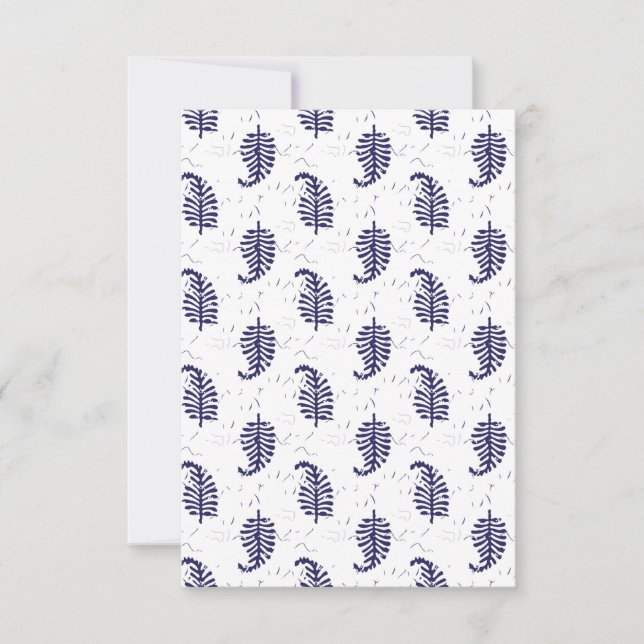 Dankeskarten | Minimalistisch zu Groovy Dankeskarte (Vorderseite)