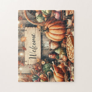 Dankfest/Herbst/Vintage Puzzle