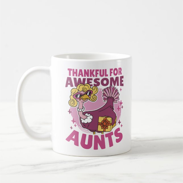 DANKFUL FÜR PHANTASTISCHE TÜRKEI THANKSGIV KAFFEETASSE (Links)