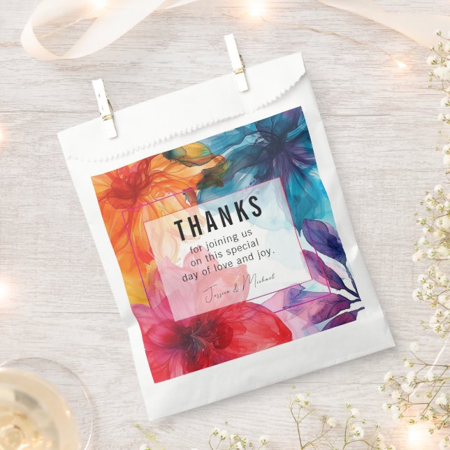 DANKS Anemone Dreamscape Wedding Geschenktütchen (Ausgeschnitten)