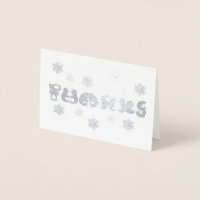 DANKS Penguin Vielen Dank Winter Holiday Snowflake