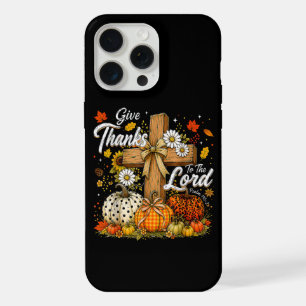Dankt dem Herrn Herbst Herbst Saison iPhone 15 Pro Max Hülle