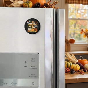 Dankt dem Herrn Herbst Herbst Saison Magnet