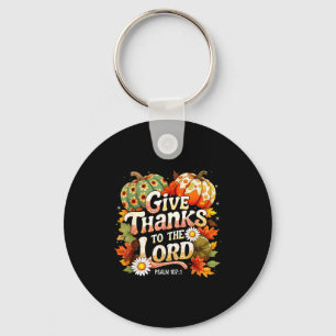 Dankt dem Herrn Psalm 107_1 Herbstgeschenk Schlüsselanhänger