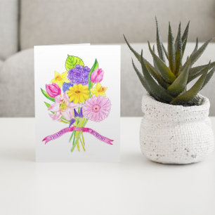 Dankt einem Bündel danken Ihnen zu kardieren Dankeskarte